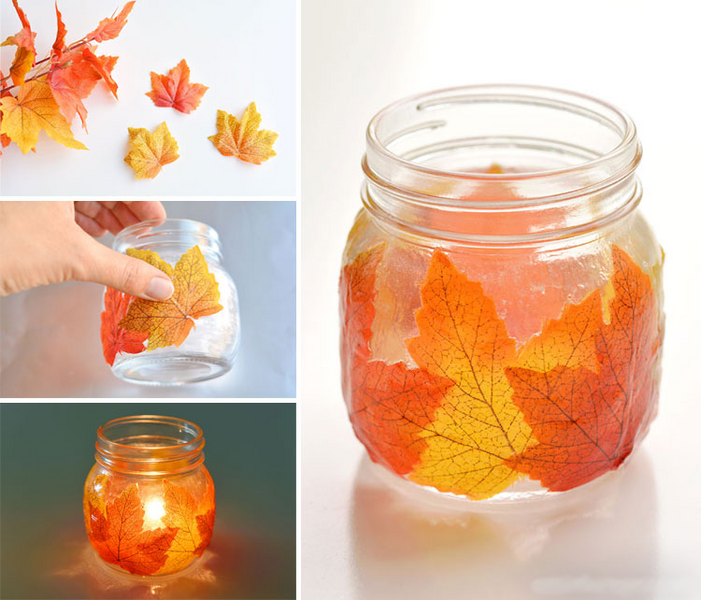 Make an Autumn Leaf Lantern