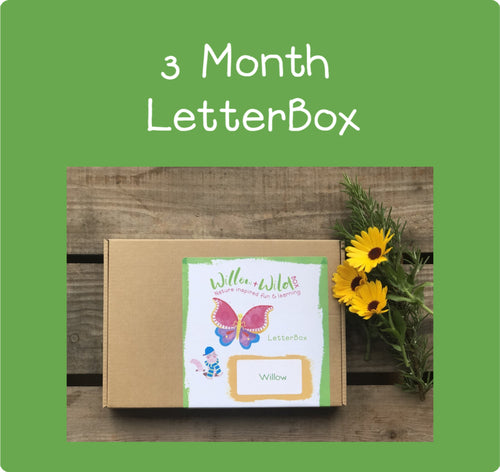 3 Month LetterBox Subscription  -  £37.50 for 3 months £12.50 per month