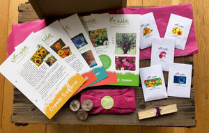 Grow Your Own Flower Garden Kit with Mini Flower Press